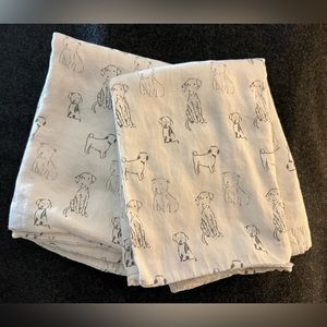 Puppy pillow cases for humans.  2 standard size pillowcases in clean condition.